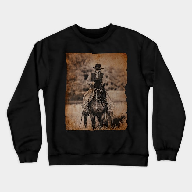 toby keith cowboy vintage pictures Crewneck Sweatshirt by namanaaya